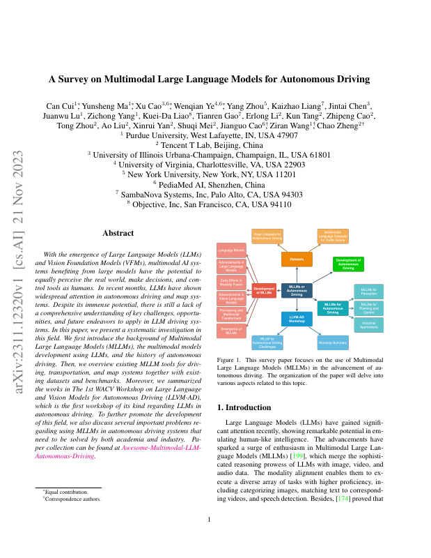 Preview for A survey on multimodal large language models for autonomous driving