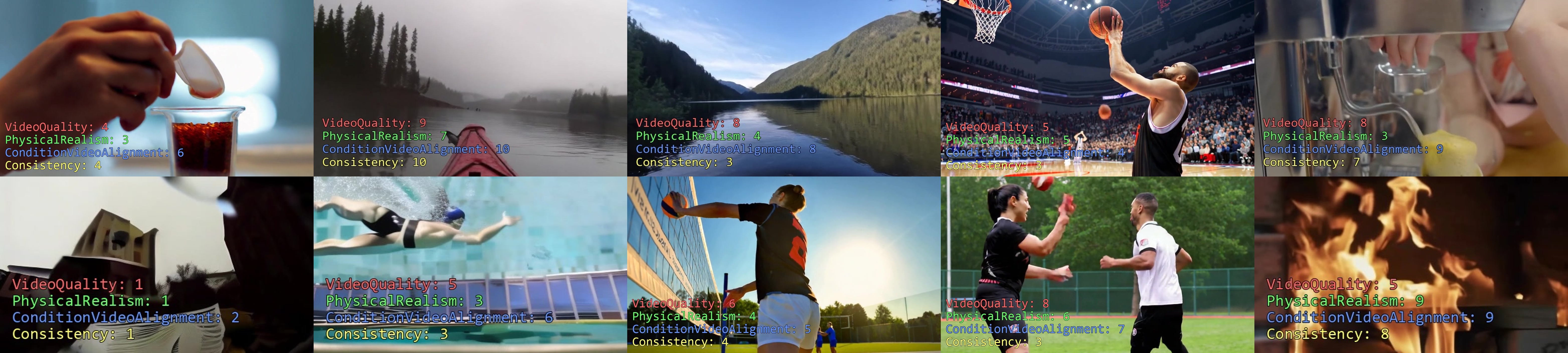 Preview for LoViF 2026 The First Challenge on Holistic Quality Assessment for 4D World Model (PhyScore)