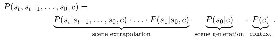 Preview for Solving Motion Planning Tasks with a Scalable Generative Model